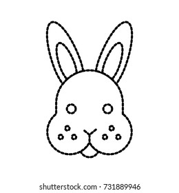 farm animal rabbit face cute furry