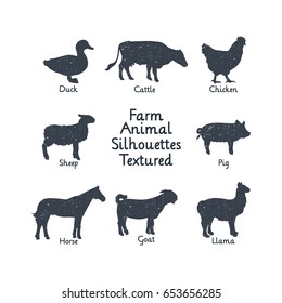 Farm Animal Vector Collection