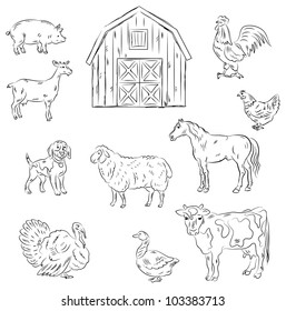 Farm animals