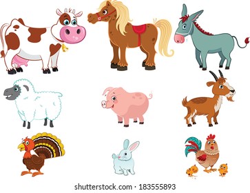 2,857 Cow chicken pig sheep drawing Images, Stock Photos & Vectors ...