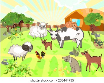 Farm animals