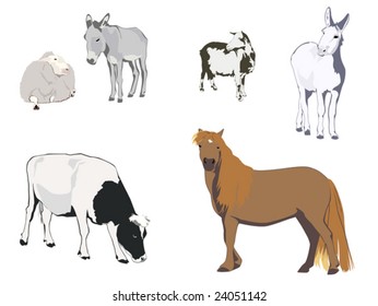 farm animals - collection for designers 2