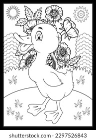 Farm Animals Coloring Pages for kids