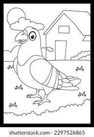 Farm Animals Coloring Pages for kids