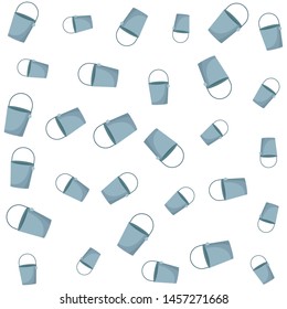 farm, animals and farmer pail pattern icon cartoon background vector illustration graphic design