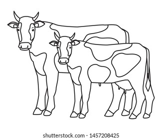 Coloring Page Wild West Western Template Stock Illustration 144449071