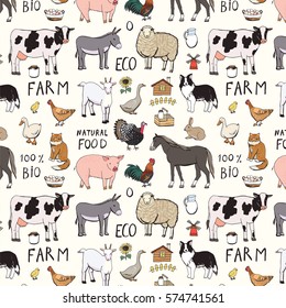 Farm Animals Pattern