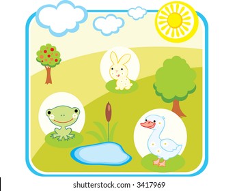 Farm animals set 2