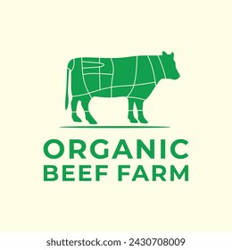 Farm animals silhouettes isolated. Agriculture. Livestock and poultry logo.Farm logo vector illustration. Organic eco-friendly food nutricion production farm and sales, meat poultry, pork, beef, lamb.