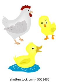 Farm Animals - Vector