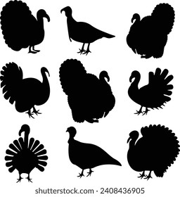 Farm animals vector set illustration	