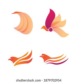 Farm birds set isolated on white background. Poultry yard. Vector illustration of a turkey, goose, duck, quail, rooster and chicken with little chick in cartoon simple flat style.