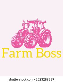 Farm Boss T-Shirt Design, Boss T-Shirt, Boss Mug Design