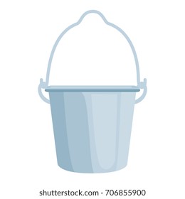 farm bucket isolated icon