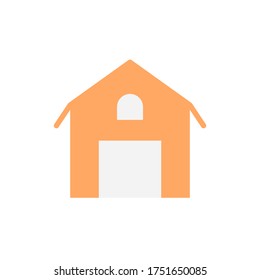 Farm, building, barn icon. Simple color vector elements of agriculture icons for ui and ux, website or mobile application