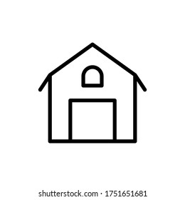 Farm, building, barn icon. Simple line, outline vector elements of agriculture icons for ui and ux, website or mobile application