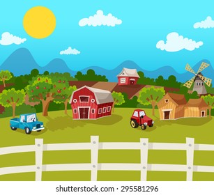 Farm Cartoon Images, Stock Photos & Vectors | Shutterstock