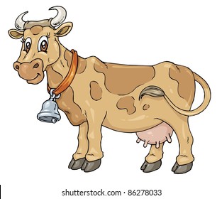 Farm - Cartoon Cow