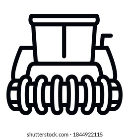 Icono de combinación de granja. Conjunto de esquemas combina icono vector para diseño web aislado en fondo blanco