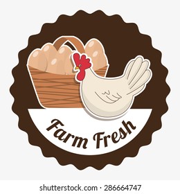 farm concept design, vector illustration eps10 graphic 