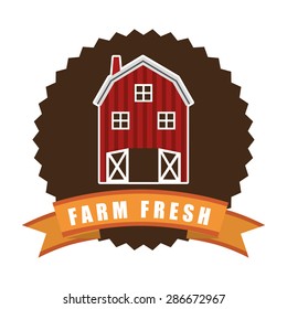 farm concept design, vector illustration eps10 graphic 