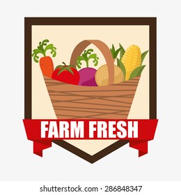 farm concept design, vector illustration eps10 graphic 