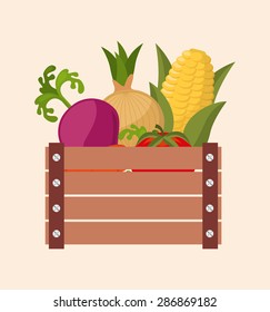 farm concept design, vector illustration eps10 graphic 