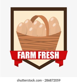 farm concept design, vector illustration eps10 graphic 