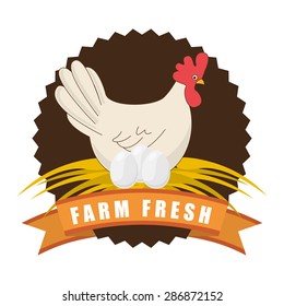 farm concept design, vector illustration eps10 graphic 