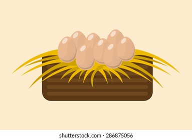farm concept design, vector illustration eps10 graphic 