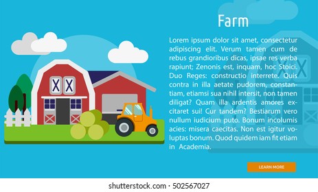 Farm Conceptual Banner