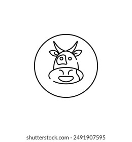 Symbol "Vektorgrafik des Betriebskuhtyps