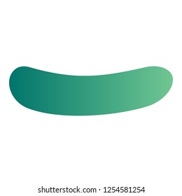 Farm cucumber icon. Isometric of farm cucumber vector icon for web design isolated on white background