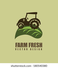 farm design over  background vector illustration