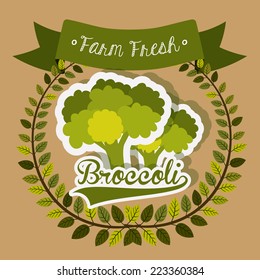 Farm design over beige background, vector illustration 