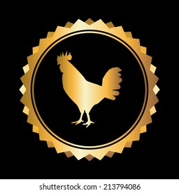 farm design over black background vector illustration