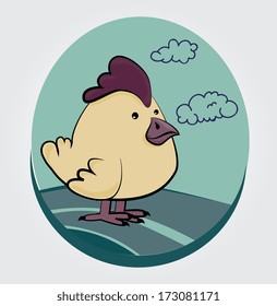farm design over  gray  background vector illustration