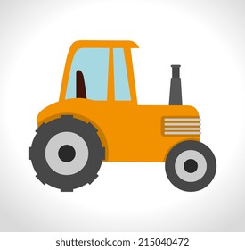 Farm design over white background, vector illustration