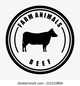 farm design over white background vector illustration