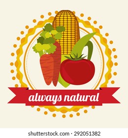 Farm design over white background, vector illustration