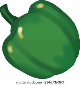 Farm Elements - Green Bell pepper