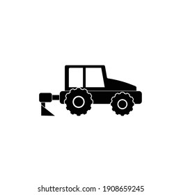 farm equipment icon set vector sign symbol