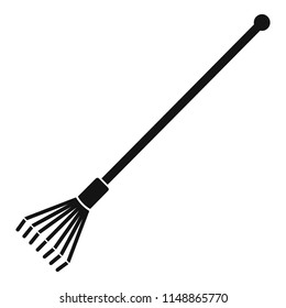 Farm fan rake icon. Simple illustration of farm fan rake vector icon for web design isolated on white background