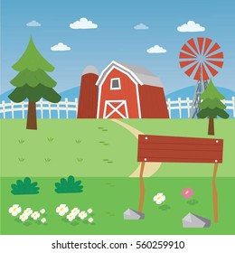 Farm field
