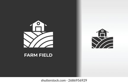 Farm Field Vector, Icon Or Logo Sign Isolated Symbol Illustration