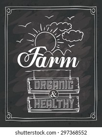 Farm Food digital design, vector illustration eps 10