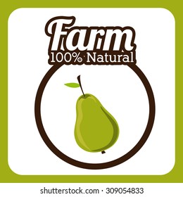 Farm Food digital design, vector illustration eps 10