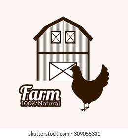 Farm Food digital design, vector illustration eps 10