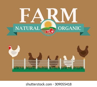 Farm Food digital design, vector illustration eps 10