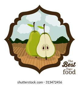 Farm Food digital design, vector illustration eps 10